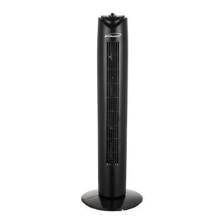 Brentwood® 32-In. 3-Speed Portable Oscillating Tower Fan with Timer, F-32T (Black)