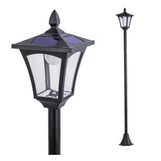 Home Zone Security® 68-In. Solar-Powered Decorative Outdoor Post Lamp Light, ELI1581V