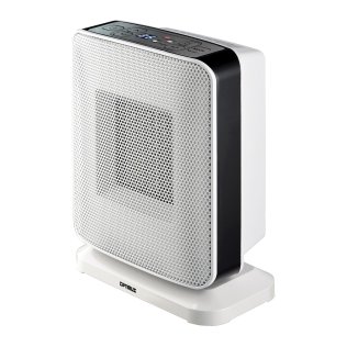 Optimus 1,500-Watt-Max Portable Oscillating Ceramic Heater with Electronic Digital Thermostat, H-7245