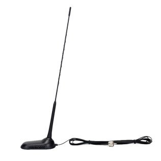 PRESIDENT VIRGINIA-F Magnetic-Mount CB Antenna with Fixed-Angle Whip