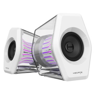 Hecate by Edifier® 64-Watt Bluetooth® G2000 PRO Gaming Speaker System, 2 Count (White)