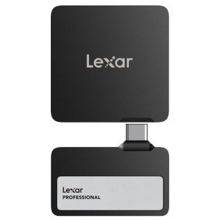 Lexar® Professional Go Portable USB 3.2 SSD with Hub (1 TB)