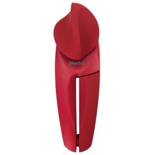 Starfrit® MightiCan Heavy-Duty Non-Slip Knob Can Opener (Red)