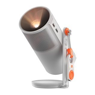 XGIMI® Mogo 4 1080p 450-ISO-Lumen Portable Projector with Filter, Speakers, Ambient Light, and Google TV™