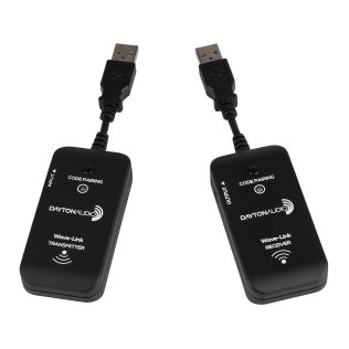 Dayton Audio® Wave-Link™ WLS 2.4-GHz Full-Range Wireless Transmitter and Receiver for Subs and Speakers