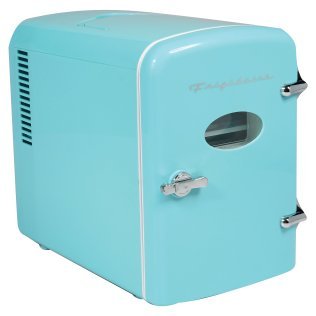Frigidaire® 9-Can 48-Watt Portable Retro Mini Refrigerator (Blue)