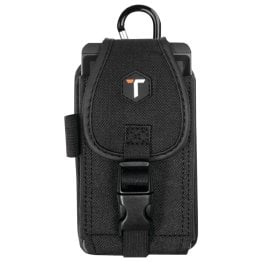ToughTested® Universal Rugged Pouch with Belt Clip, Black