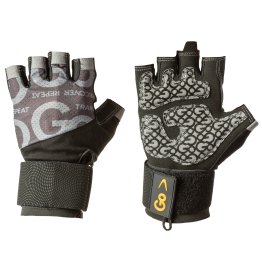 GoFit® Pro Trainer Wrist-Wrap Gloves (Large)