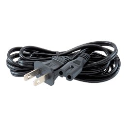 RCA Universal 2-Prong Replacement Power Cord, 6 Ft.