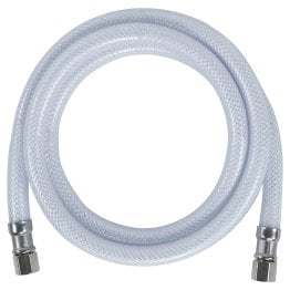 Certified Appliance Accessories PVC Ice Maker Connector with 1/4" Compression, 5ft