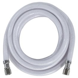 Certified Appliance Accessories PVC Ice Maker Connector with 1/4" Compression, 10ft