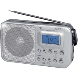 Supersonic® Portable 4-Band AM/FM/SW 1–2 Radio, SC-1091