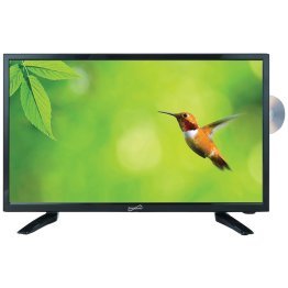 Supersonic® 19-In.-Class 720p LED HDTV/DVD Combination, AC/DC Compatible with RV or Boat