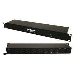 Panamax® D10-PFP 10-Outlet Power Distribution Rack Strip with 6-Ft. Cord