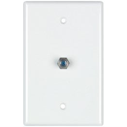 DataComm Electronics 2.4 GHz Coaxial Wall Plate (White)