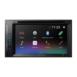 Pioneer® 6.2-In. Car In-Dash Unit, Double-DIN DVD Receiver with Touch Screen and Alexa® Compatibility
