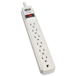 Tripp Lite® by Eaton® Protect It!® 6-Outlet Surge Protector (White)