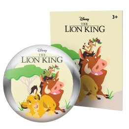 ONANOFF® Disney® StoryShield Screen-Free Looping Audio Disk with 6 Ambient Sounds for StoryPhones® (The Lion King + Bonus Tales)