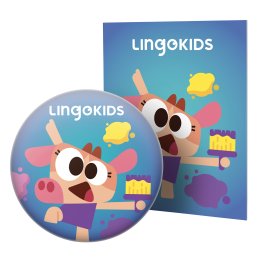 ONANOFF® StoryShield Screen-Free Audio Storytelling Disk for StoryPhones® (Learn About Art + Music with Cowy)