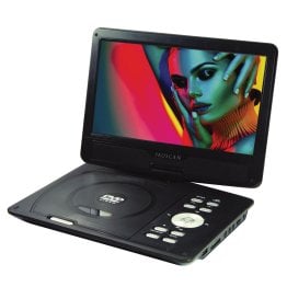 Proscan® 10-In. Portable Swivel-Screen Standard DVD Player with Remote and Earphone, Black