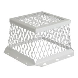 HY-GUARD® EXCLUSION Stainless Steel Universal VentGuard™, White