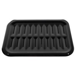 Certified Appliance Accessories® Heavy-Duty Porcelain Broiler Pan & Grill Set