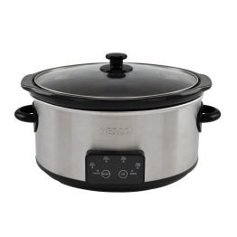 NESCO® 6-Qt. Stainless Steel Digital Slow Cooker