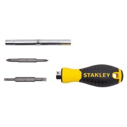 STANLEY® 6-Way Quick-Change Interchangeable Screwdriver, 68-012