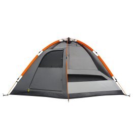 Outdoors Professional Happy Home 6-Person Pop-up Dome Camping Tent, Gray