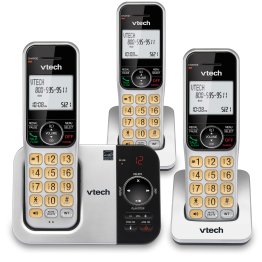 VTech® 3 Handset Corded Cordless DECT 6.0 Phone Combo with Answering System