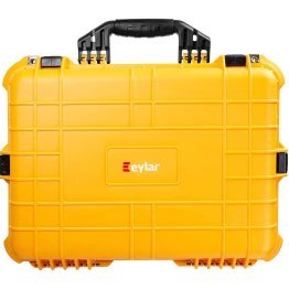 Eylar® SA00002 Large Waterproof and Shockproof Gear Hard Case with Foam Insert (Yellow)