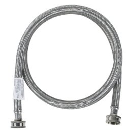 Certified Appliance Accessories® Braided Stainless Steel Washing Machine Hose, 5ft