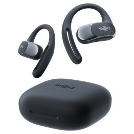 Shokz® OpenFit Air™ Bluetooth® Open-Ear Earbuds, Ear Hook True Wireless with Charging Case (Black)