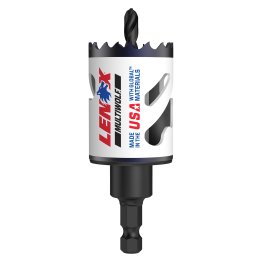 LENOX® SPEED SLOT® Bi-Metal Hole Saw with T3 Technology, Arbored (1-3/4 In.)