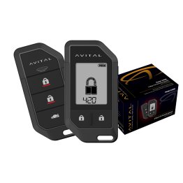 Avital® 3308L 2-Way LCD Security System with 2 Remotes