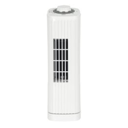 Optimus 14-In. 3-Speed Portable Ultra-Slim Desktop Oscillating Tower Fan, F-7348 (White)