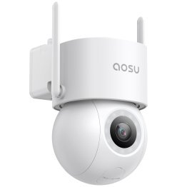 aosu 3K 5.0-MP Wi-Fi® Outdoor AI-Smart Security Camera with 400-Lumen Spotlight, 360° PTZ, and Auto Tracking