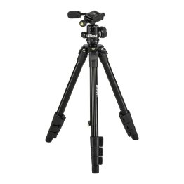 Nikon® Compact Aluminum-Alloy Outdoor Tripod, Black