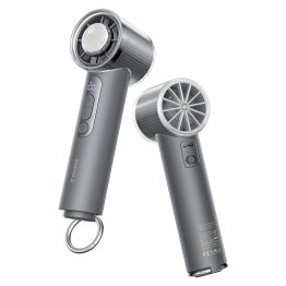 TORRAS® COOLiFY® iva Handheld High-Speed Portable Fan with 4,900-mAh Battery (Charcoal)