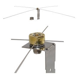 Tram® NMO Mount to UHF-Female Connector Ground Plane Kit