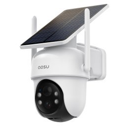 aosu 2K QHD 3.0-MP Wi-Fi® Outdoor AI-Smart Solar Security Camera with Panoramic PTZ and Auto-Tracking, C9C2CA11