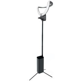 Bower® Wireless Creator Collapsible 12-In. White and RGB Ring Light, Black