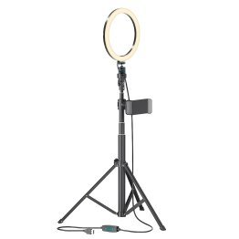 Bower® 8-In. Selfie Ring Light Studio with 51-In. Tripod Stand and Phone Holder