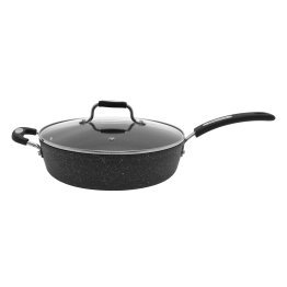 THE ROCK™ by Starfrit® 12-In. Deep Fry Pan with Lid and Bakelite® Handle