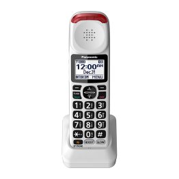 Panasonic® Amplified Cordless Phone Accessory Handset for Panasonic® KX-TGM42x Series, KX-TGMA44 (White)