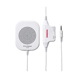 Sangean® Pillow Speaker with In-Line Volume Control and Amplifier, White, PS-300