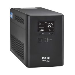Tripp Lite® by Eaton® 10-AC Outlet 750-VA/500-Watt Line-Interactive Cloud-Connected Compact UPS Tower with 156 Joules, LCD Screen, and AVR, 5-Ft. Cord