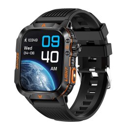 Supersonic® XPLORE EDGE with 2-In. Color Touch Screen, Bluetooth®, Heart Rate/Blood Pressure/Blood Oxygen/Sleep/Activity, and IP67 Water-Resistant