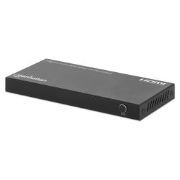 Manhattan® USB-Powered 4K at 60-Hz 4-Port HDMI® Splitter with 1080p Downscaling, 208369