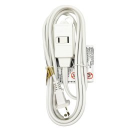 STANLEY® CordMax 3-Outlet Indoor Extension Cord (6 Ft.; White)